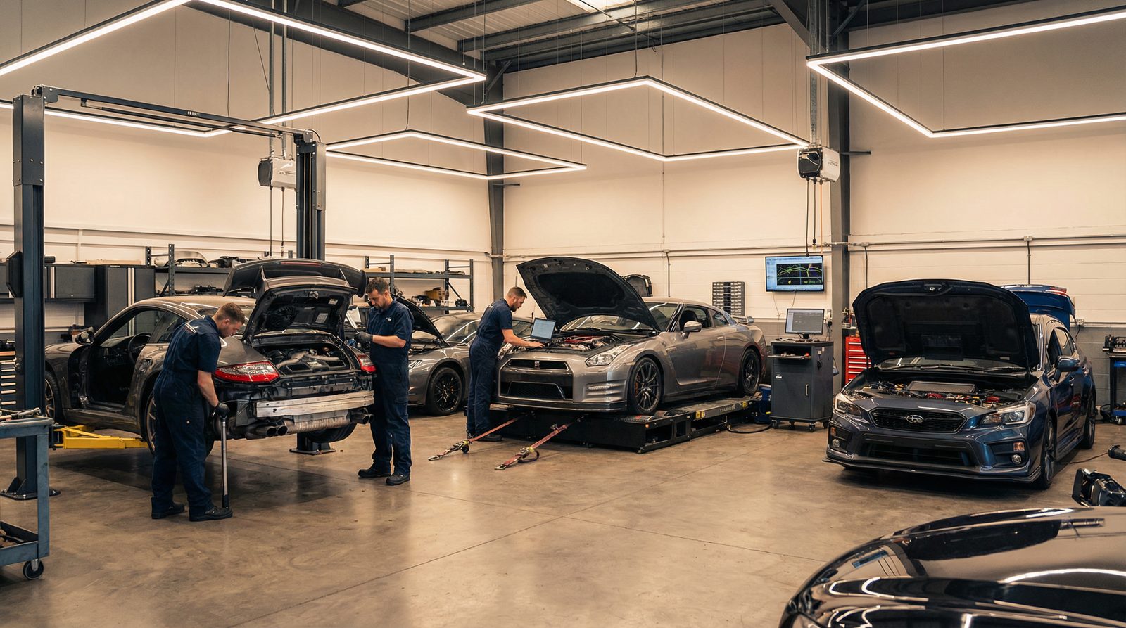 蜜桃传媒汽车改装工坊视频 - 专业改装现场